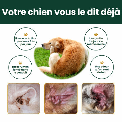 Oriso – Nettoyant oreilles pour chien et chat
