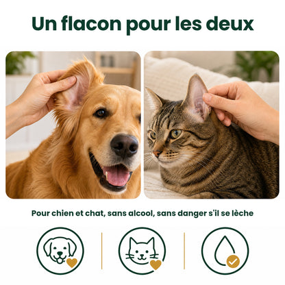 Oriso – Nettoyant oreilles pour chien et chat