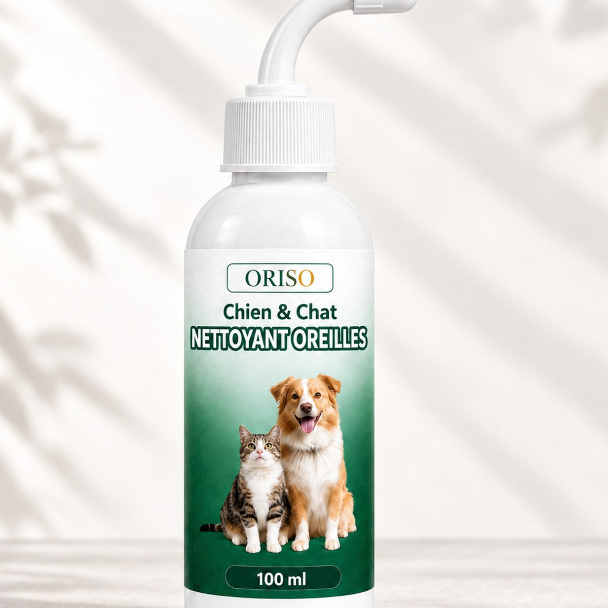 Flacon ORISO nettoyant oreilles chien et chat 100 ml